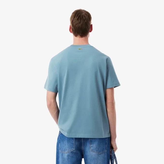 Herren-T-Shirt aus bedrucktem Baumwolljersey Herren-T-Shirt aus bedrucktem Baumwolljersey