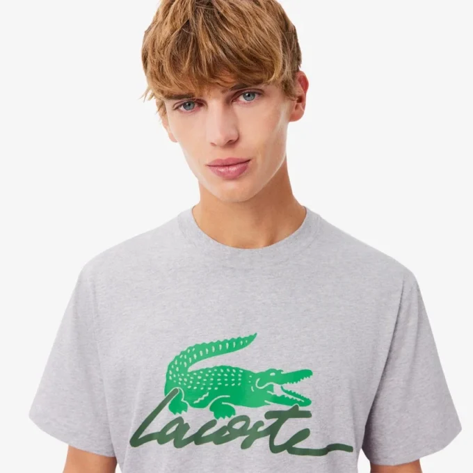 Herren-T-Shirt aus bedruckter Baumwolle Herren-T-Shirt aus bedruckter Baumwolle