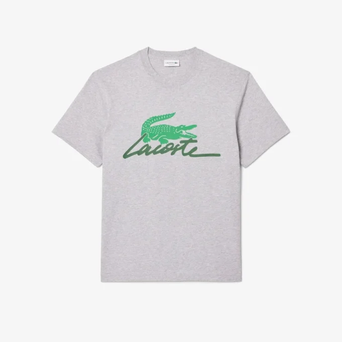 Herren-T-Shirt aus bedruckter Baumwolle Herren-T-Shirt aus bedruckter Baumwolle