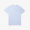 Herren-T-Shirt aus Pima-Baumwolljersey in langer Passform Herren-T-Shirt aus Pima-Baumwolljersey in langer Passform