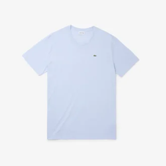 Herren-T-Shirt aus Pima-Baumwolljersey in langer Passform Herren-T-Shirt aus Pima-Baumwolljersey in langer Passform