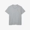 Herren-T-Shirt aus Pima-Baumwolljersey in langer Passform Herren-T-Shirt aus Pima-Baumwolljersey in langer Passform