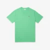 Herren-T-Shirt aus Pima-Baumwolljersey in langer Passform Herren-T-Shirt aus Pima-Baumwolljersey in langer Passform