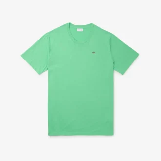 Herren-T-Shirt aus Pima-Baumwolljersey in langer Passform Herren-T-Shirt aus Pima-Baumwolljersey in langer Passform
