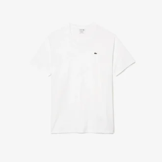 Herren-T-Shirt aus Pima-Baumwolljersey in langer Passform Herren-T-Shirt aus Pima-Baumwolljersey in langer Passform