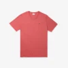 Herren-T-Shirt aus Pima-Baumwolljersey in langer Passform Herren-T-Shirt aus Pima-Baumwolljersey in langer Passform