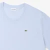 Herren-T-Shirt aus Pima-Baumwolljersey in langer Passform Herren-T-Shirt aus Pima-Baumwolljersey in langer Passform