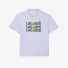 Herren-T-Shirt aus schwerer Baumwolle mit Ball-Print Herren-T-Shirt aus schwerer Baumwolle mit Ball-Print