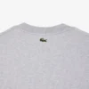 Herren-T-Shirt aus schwerer Baumwolle mit Print, lockere Passform Herren-T-Shirt aus schwerer Baumwolle mit Print, lockere Passform