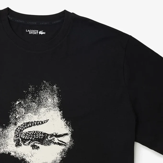 Herren-T-Shirt „Crocodile Sport“ in langer Passform Herren-T-Shirt „Crocodile Sport“ in langer Passform