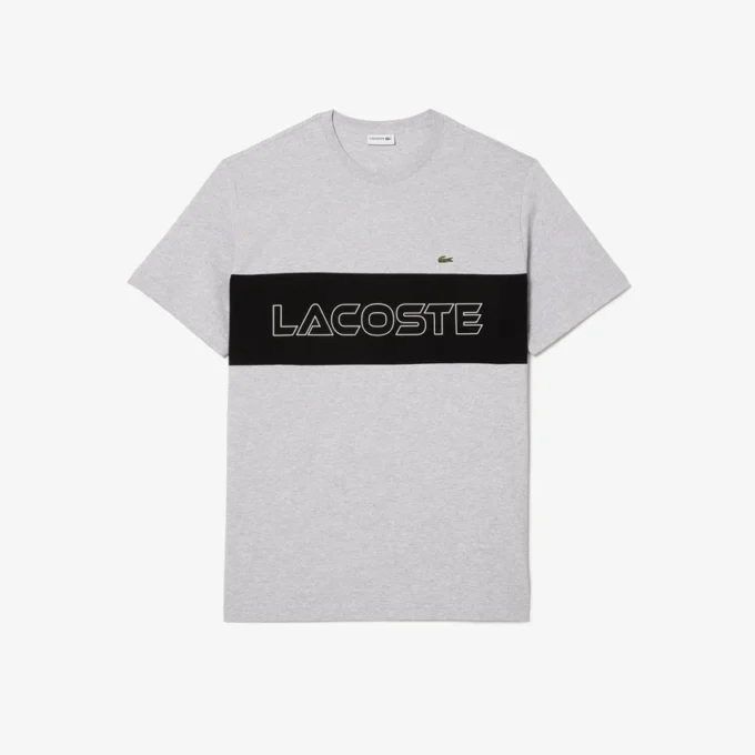 Herren-T-Shirt in Tall-Passform mit Farbblock-Design Herren-T-Shirt in Tall-Passform mit Farbblock-Design