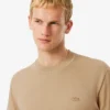 Herren-T-Shirt mit geripptem Kragen aus Petit Piqué Herren-T-Shirt mit geripptem Kragen aus Petit Piqué