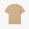 Herren-T-Shirt mit geripptem Kragen aus Petit Piqué Herren-T-Shirt mit geripptem Kragen aus Petit Piqué