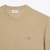 Herren-T-Shirt mit geripptem Kragen aus Petit Piqué Herren-T-Shirt mit geripptem Kragen aus Petit Piqué