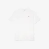 Herren-T-Shirt mit geripptem V-Ausschnitt in langer Passform Herren-T-Shirt mit geripptem V-Ausschnitt in langer Passform