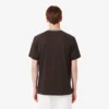 Herren-T-Shirt mit Streifen am Kragen, hergestellt in Frankreich Herren-T-Shirt mit Streifen am Kragen, hergestellt in Frankreich