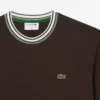 Herren-T-Shirt mit Streifen am Kragen, hergestellt in Frankreich Herren-T-Shirt mit Streifen am Kragen, hergestellt in Frankreich