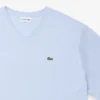 Herren-T-Shirt mit V-Ausschnitt in Big Fit aus Pima-Baumwolle Herren-T-Shirt mit V-Ausschnitt in Big Fit aus Pima-Baumwolle