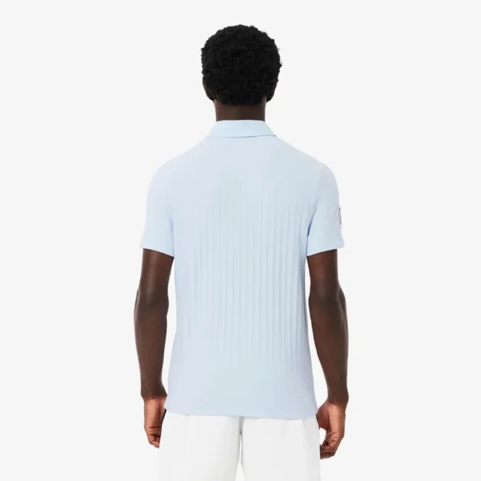 Herren-Tennis-Heritage-Poloshirt mit Ultra Dry-Emblem