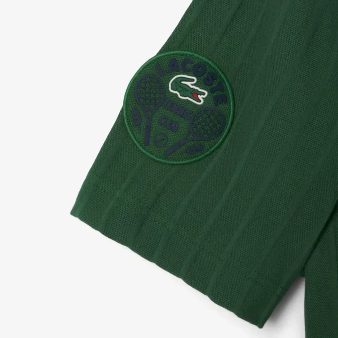 Herren-Tennis-Heritage-Poloshirt mit Ultra Dry-Emblem