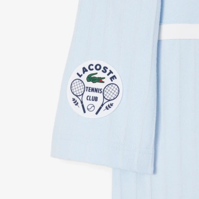 Herren-Tennis-Heritage-Poloshirt mit Ultra Dry-Emblem