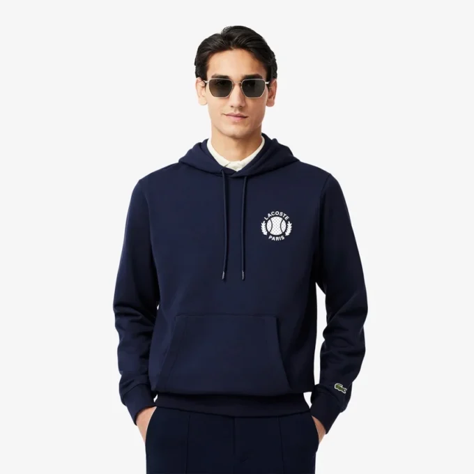 Herren-Tennis-Hoodie mit Aufdruck Herren-Tennis-Hoodie mit Aufdruck