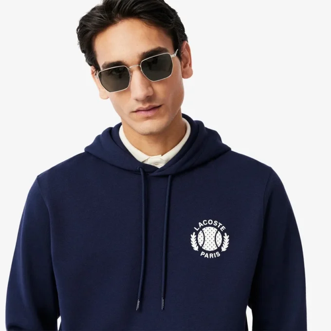Herren-Tennis-Hoodie mit Aufdruck Herren-Tennis-Hoodie mit Aufdruck