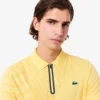 Herren-Tennis-Poloshirt „Ultra Dry“ mit Print und schmaler Passform