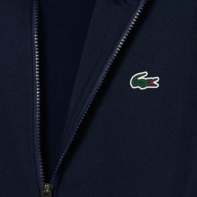 Herren-Tennis-Sweatshirt mit Reißverschluss und Stretch Herren-Tennis-Sweatshirt mit Reißverschluss und Stretch