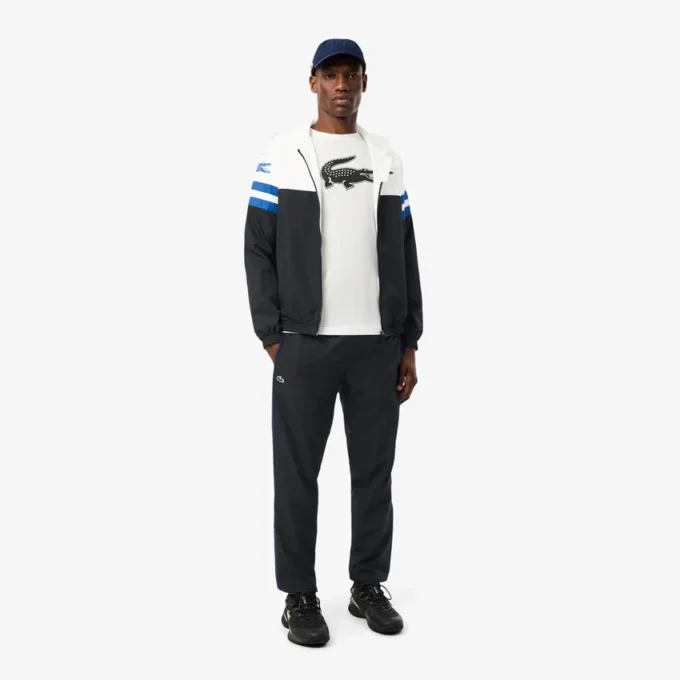 Herren-Trainingsanzug mit Tennis-Print Herren-Trainingsanzug mit Tennis-Print