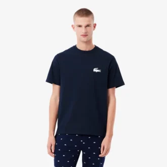 Herren-Unterhemd aus Baumwolle mit Krokodil-Print Herren-Unterhemd aus Baumwolle mit Krokodil-Print