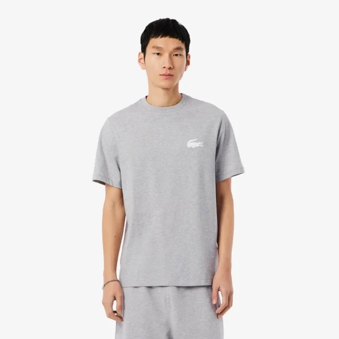 Herren-Unterhemd aus Baumwolle mit Krokodil-Print Herren-Unterhemd aus Baumwolle mit Krokodil-Print
