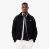 Herren-Varsity-Jacke aus Wolle mit Badge-Akzent Herren-Varsity-Jacke aus Wolle mit Badge-Akzent