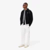 Herren-Varsity-Jacke aus Wolle mit Badge-Akzent Herren-Varsity-Jacke aus Wolle mit Badge-Akzent