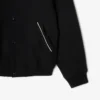 Herren-Varsity-Jacke aus Wolle mit Badge-Akzent Herren-Varsity-Jacke aus Wolle mit Badge-Akzent