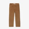 Herren-Velourshose mit 5 Taschen und geradem Schnitt Herren-Velourshose mit 5 Taschen und geradem Schnitt