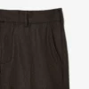 Herren-Wollhose mit geradem Schnitt und Chevron-Muster Herren-Wollhose mit geradem Schnitt und Chevron-Muster