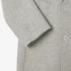 Herren-Wollmantel mit Chevron-Muster und doppelter Knopfleiste Herren-Wollmantel mit Chevron-Muster und doppelter Knopfleiste