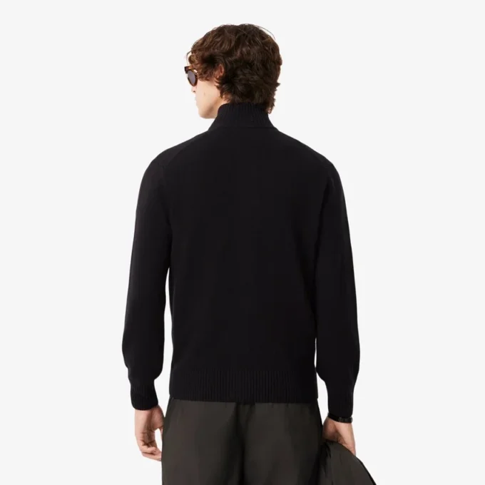 Herren-Wollpullover mit Reißverschluss Herren-Wollpullover mit Reißverschluss
