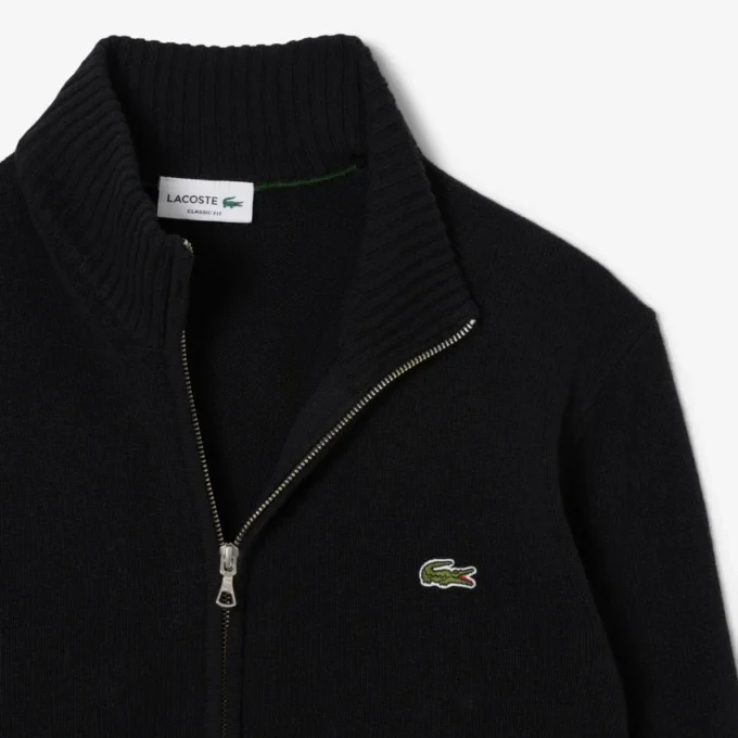 Herren-Wollpullover mit Reißverschluss Herren-Wollpullover mit Reißverschluss