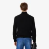 Herren-Wollpullover mit Reißverschluss und hohem Kragen Herren-Wollpullover mit Reißverschluss und hohem Kragen