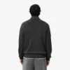 Herren-Wollpullover mit Reißverschluss und hohem Kragen Herren-Wollpullover mit Reißverschluss und hohem Kragen