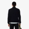 Herren-Wollpullover mit Reißverschluss und hohem Kragen Herren-Wollpullover mit Reißverschluss und hohem Kragen