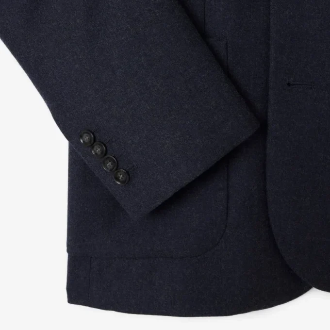 Herrenblazer aus gefilzter Wolle Herrenblazer aus gefilzter Wolle