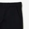 Herrenhose aus Baumwolltwill mit geradem Schnitt Herrenhose aus Baumwolltwill mit geradem Schnitt