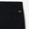 Herrenhose aus Baumwolltwill mit geradem Schnitt Herrenhose aus Baumwolltwill mit geradem Schnitt