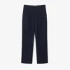 Herrenhose aus gefilzter Wolle mit gerader Passform Herrenhose aus gefilzter Wolle mit gerader Passform