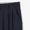 Herrenhose aus gefilzter Wolle mit gerader Passform Herrenhose aus gefilzter Wolle mit gerader Passform