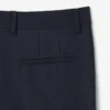 Herrenhose aus gefilzter Wolle mit gerader Passform Herrenhose aus gefilzter Wolle mit gerader Passform