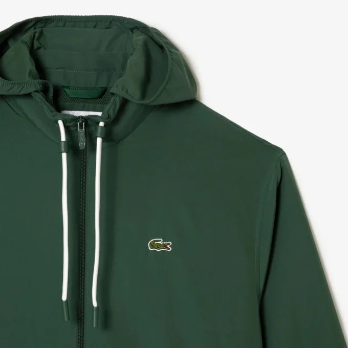 Herrenjacke mit abnehmbarer Kapuze Herrenjacke mit abnehmbarer Kapuze